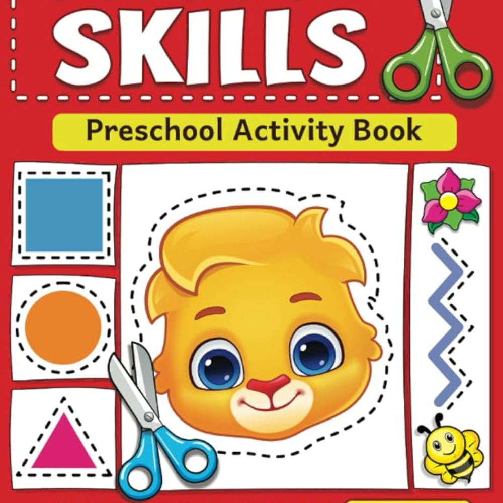 Scissor Skills Activity Book for Kids: Lines & Animals (PDF Printable)