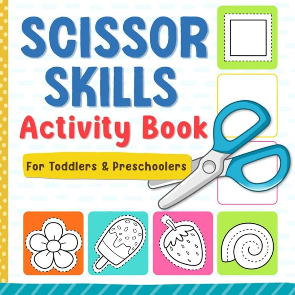Scissor Skills Activity Book for Kids: Lines & Animals (PDF Printable)