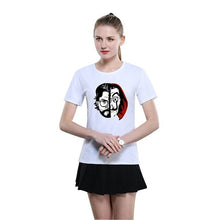 Load image into Gallery viewer, La Casa De Papel T Shirt Men Funny Cartoon Money Heist Tshirt House of Paper Kawaii Anime Bella Ciao Unisex Graphic Tees Male
