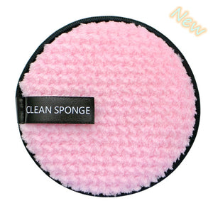 Reusable Makeup Remover Pads Cotton Wipes Microfiber Make Up Removal Sponge Cotton Cleaning Pads Tool