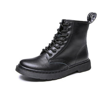 Load image into Gallery viewer, Soft Split Leather Women White Ankle Boots Motorcycle Boots Female Autumn Winter Shoes Woman Punk Motorcycle Boots 2020 Spring
